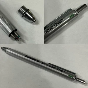 Vtg Panasonic Microwave Oven 3 In 1 Gravity Pilot Ballpoint Pen Red Black Green - Picture 1 of 13