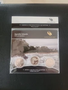 2018 Apostle Island America the Beautiful Quarters 3-Coin Set - Picture 1 of 7