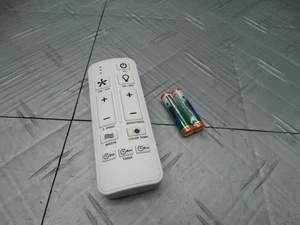 Remote for Hampton Bay Nevali 52in Indoor Matte White Ceiling Fan 1008631292 - Picture 1 of 5