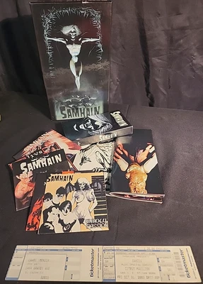SAMHAIN CD Box Set & Ticket Stub (5 CD/comic/booklet/VHS box) DANZIG MISFITS  — 第 1/4 张图片