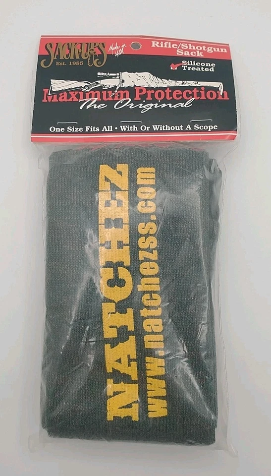 NUEVO Sack Ups Verde Camuflaje Rifle Saco Pistola Calcetín Manga Silicona Tratada EE. UU.  Foto 1 de 4