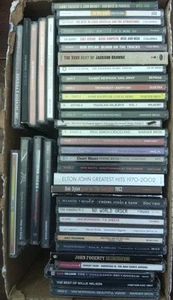Huge Singer Songwriter CD Lot Rare Tom Waits Bob Dylan Live Tim Buckley Zevon - Picture 1 of 7