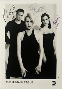 Human League voll signiertes Autogramm Promo Foto COA - Bild 1 von 5