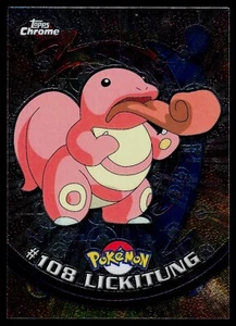 Lickitung #108 - Topps Chrome Series 2 Pokemon Card Played - Picture 1 of 2