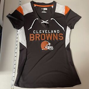 Cleveland Browns NFL Jersey Shirt Womens Size Small EUC