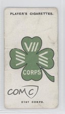 1924 Player's Army Corps & Divisional Signs 1914-18 Series 1 Tobacco 21st 8i5