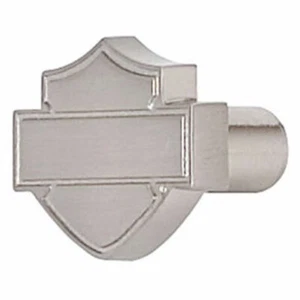 PERILLA HARLEY DAVIDSON Barra y Escudo Silueta PULL KNOB Acabado Níquel Cepillado - Imagen 1 de 1