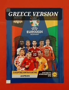PROMO LIDL TOPPS SEALED PACK EURO 2024 GREECE VERSION POCHETTE BUSTINA 3 CARDS - Imagen 1 de 4
