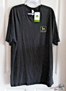 Camiseta/camiseta John Deere para hombre negra con gráfico de tractor 3XL NUEVA CON ETIQUETAS - Imagen 1 de 10