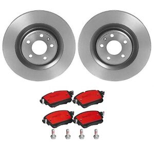 Brembo Rear Brake Kit Disc Rotors Ceramic Pads For Audi A4 A5 Q S4 SQ5 Q5 PHEV