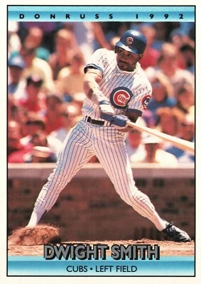 DWIGHT SMITH 1992 DONRUSS BASEBALL CARD - Image 1 of 2