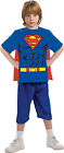 Superman Shirt and Cape Child Boy's Costume - Multiple Sizes Available