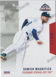 Colorado Springs Sky Sox 2016 Damien Magnifico RC Rookie Brewers - Imagen 1 de 1