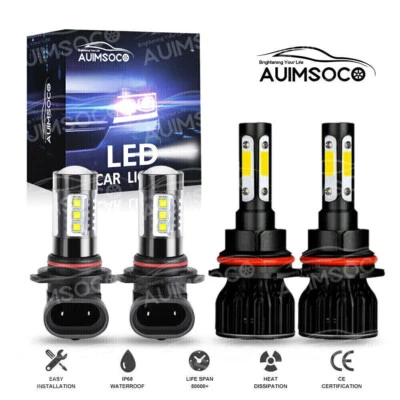 Faro LED convertible para Chrysler Sebring 2000-2006 bombilla de haz alto + luz antiniebla Foto 1 de 4