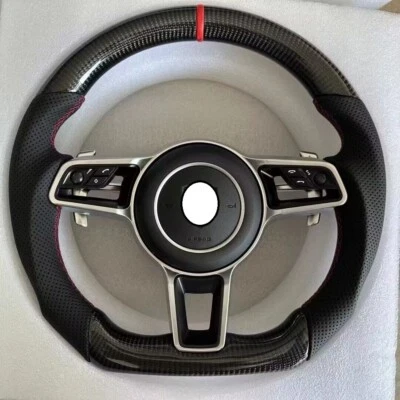 Carbon Fiber Car Steering Wheel For Porsche 911 991 992 - Image 1 of 4