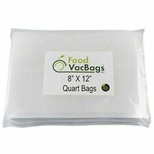 FoodVacBags 400812_100 Vacuum Seal Bags - Pack of 100