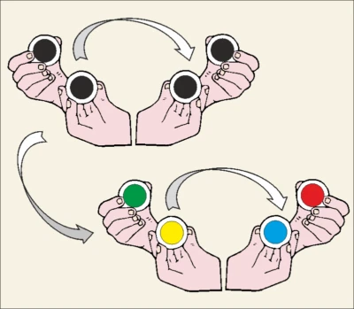 Rainbow Färbechips (Simplex)  - wechseln ihre Farbe - Magic Colours (03341) - Bild 1 von 2