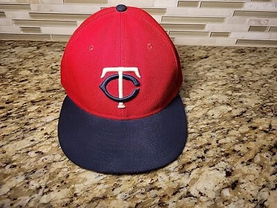 Minnesota Twins Gorra New Era 59Fifty Ajustada Talla 7 7/8 MLB Béisbol Rojo Foto 1 de 4