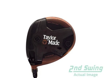 Mini driver de cobre TaylorMade BRNR 11,5° grafite rígido esquerdo 44,25 polegadas - Imagem 1 de 4