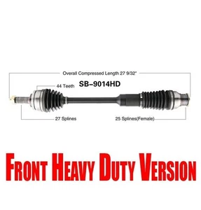 New Front Heavy Duty Version Cv Shaft Axle for Subaru Impreza WRX RS 2002-2004 - Picture 1 of 7