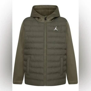Jordan Boys' Hybrid Jacket in Olive Green. NWT! - Picture 1 of 6
