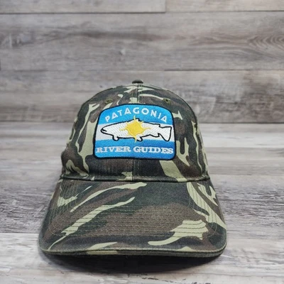 Patagonia River Guides Pesca Caza Sombrero Gorra Adulto Hombre Correa Ajustable  Foto 1 de 4