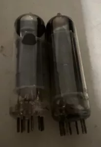 EL84 6BQ5 Tubes light lot Of 2 working - Picture 1 of 3