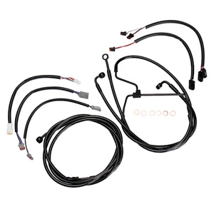 Harley 12" Handlebar Extended Clutch Cable Kit for Touring 2017-2020 without ABS - Foto 1 di 8