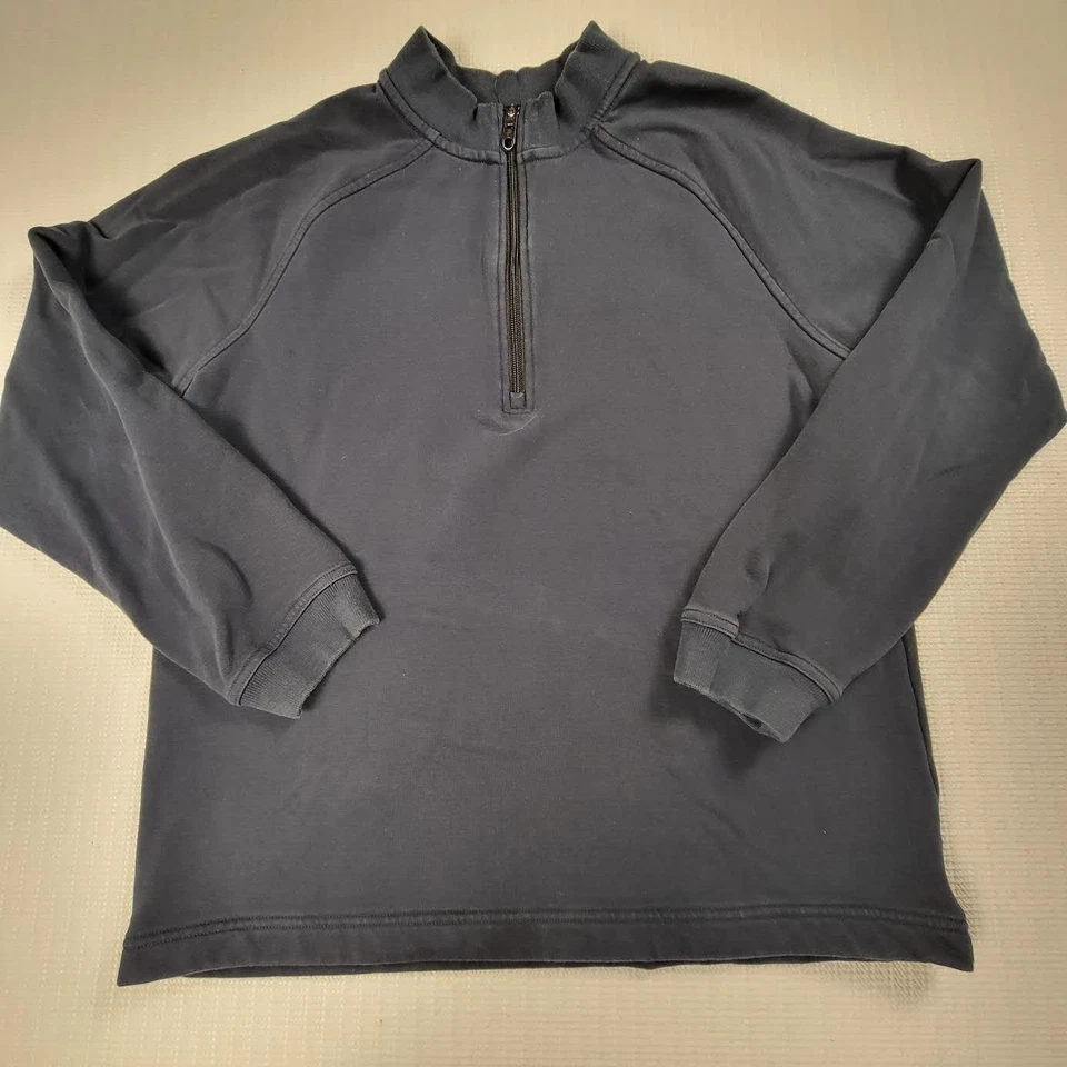 Public Rec мужской средний Pima хлопок пуловер темно-синий насмешливый шеи толстовка читать - Изображение 1 из 4