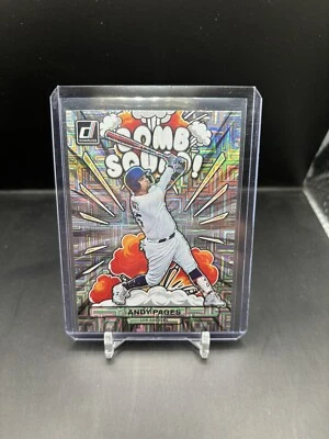 Andy Pages 2023 Donruss Bomb Squad! Vector Dodgers - Image 1 of 2