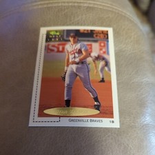 RYAN KLESKO GREENVILLE BRAVES 1991 CLASSIC BEST CARD #BC-15