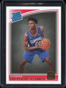 2018 Donruss SHAI GILGEOUS-ALEXANDER rated rookie RC - Picture 1 of 2