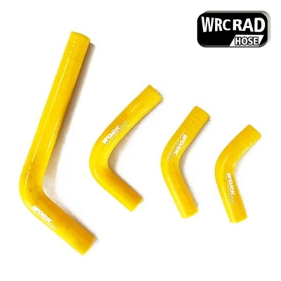 Manguera de silicona amarilla para Honda CRF250R 2004-2017 2004-2009 / CRF250X 2005 2006 Foto 1 de 4