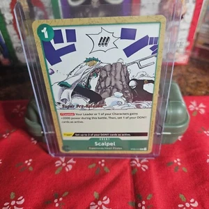 Scalpel Super Pre-Release - ST02-015 NM - One Piece - Picture 1 of 3