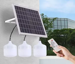 1x Solar Angetrieben Und USB Wiederaufladbare LED Glühbirnenlampe - Bild 1 von 16