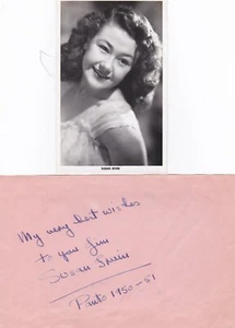 SUSAN IRVIN - Puss in Boots 1950/51 panto - SIGNED AUTOGRAPH ALBUM BOOK PAGE - Foto 1 di 3