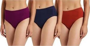 Women Cotton Hipster Panty Waistband Inner wear Brief Full Coverage Under wear - Picture 1 of 4