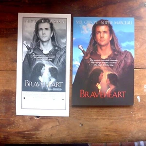 BRAVEHEART INVITATION & LEAFLET SOUVENIR IN SEASON PASS - Picture 1 of 3
