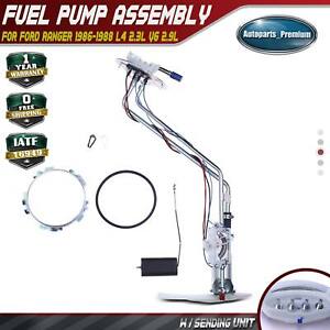 Fuel Pump Hanger Assembly for Ford Ranger L4 2.3L V6 2.9L1986-1988 Front Center