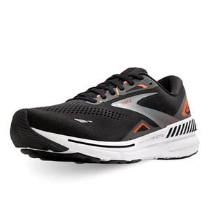 Brooks Herren Gymnastikschuhe Sneaker, Schwarz Mardarin Rot Silber, Größe - 10,5 (US) - Bild 1 von 3