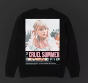 🌙 Taylor Swift LIEBHABER It's a Cruel Summer with You offizieller Store mit Rundhalsausschnitt (M) - Bild 1 von 4