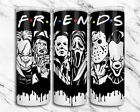 Horror Movie Characters Halloween 20oz Tumbler Double Wall Insulated Travel Cup
