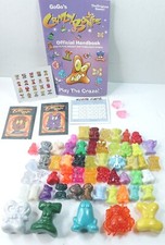 Vintage Gogos Crazy Bones Mini Action Figure Lot of 58 Cards & Guide Book