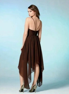 Vestido Jordan Estilo 864m Color Chocolate Talla 12 Foto 1 de 2