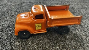 Vintage Tonka 1957 State Hi-Way Dept hydraulic Dump Truck - Pressed Steel - Picture 1 of 10