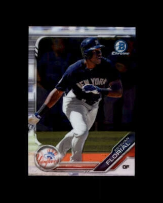 2019 Bowman Chrome Draft #BDC30 Estevan Florial (ref 164348) - Image 1 of 2