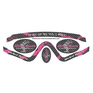 Wicked Sports Goggle Wrap - V-Force Profiler - WS Carbon Fiber Rose - Photo 1/1