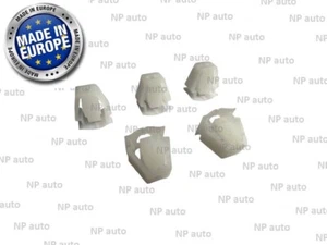 5X PLASTIC BUMPER & WHEEL ARCH SCREW GROMMET FASTENER CLIPS AUDI VW 8K0821213A - Picture 1 of 4