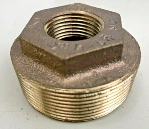 Enchufe de reducción de latón SCI (Smith Copper International) LF (sin plomo) de 2"" a 1 - Imagen 1 de 4