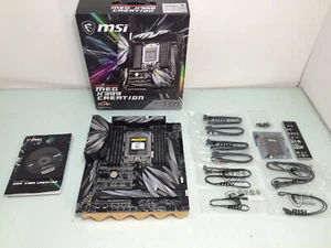MSI MEG X399 CREATION AMD Socket TR4 X399 Chipset E-ATX Motherboard - *AS-IS* - Picture 1 of 15